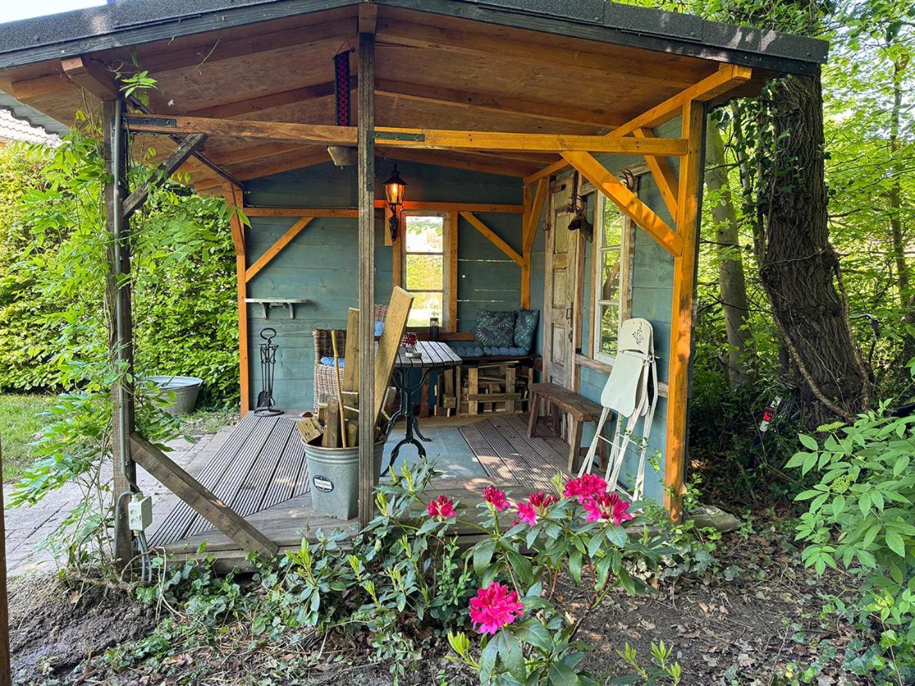 Supergezellig Vakantiehuis Met Hele Grote Tuin Bij Nijmegen Ewijk Ngoại thất bức ảnh